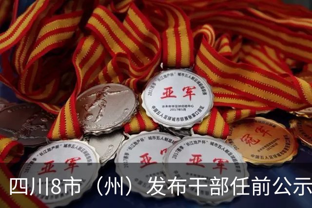 四川8市（州）发布干部任前公示