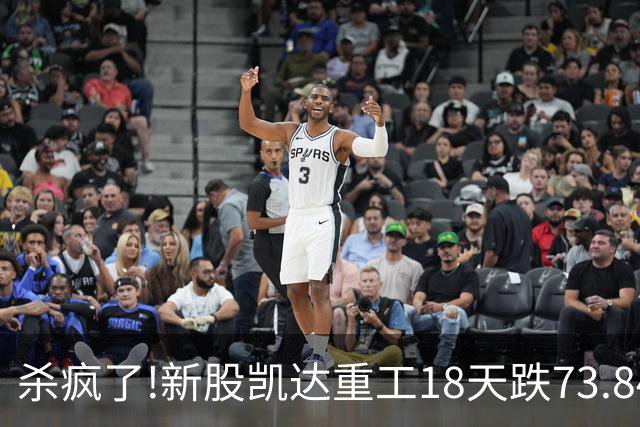 杀疯了!新股凯达重工18天跌73.84%,首日追高全被套,市值蒸发62亿!