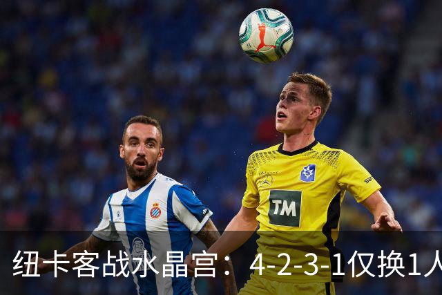 纽卡客战水晶宫：4-2-3-1仅换1人，迈利任右后卫