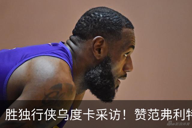 胜独行侠乌度卡采访！赞范弗利特，力挺谢泼德，批领先时球员乱打