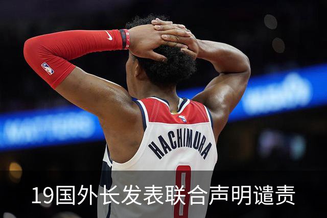 19国外长发表联合声明谴责
